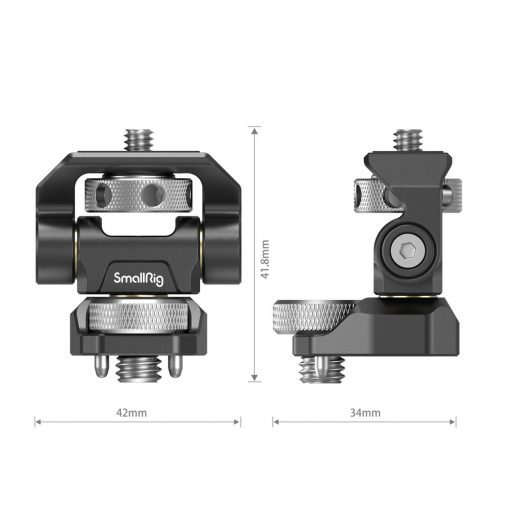 SmallRig Swivel and Tilt Adjustable Monitor Mount with ARRI-Style Mount 2903