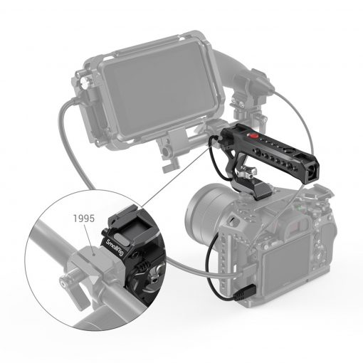 SmallRig NATO Top Handle with Record Start/Stop Remote Trigger for Sony Mirrorless Cameras HTN2670