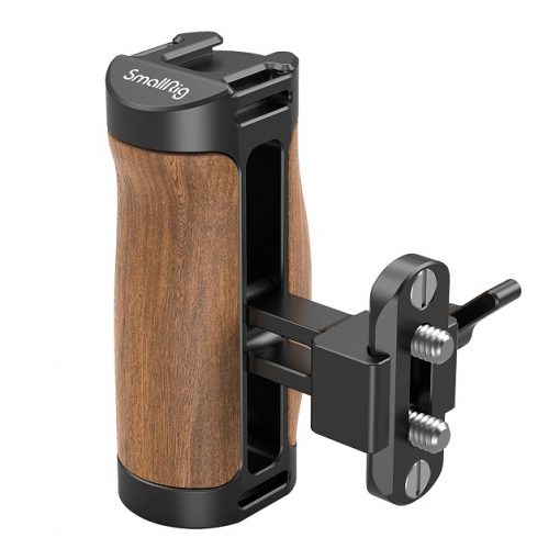 SmallRig Wooden NATO Side Handle （With Quick Release NATO Rail）2978