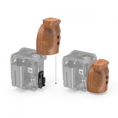 SmallRig Quick Release Wooden Grip for Z CAM E2 Series Cameras HTS2457