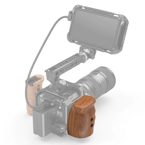 SmallRig Quick Release Wooden Grip for Z CAM E2 Series Cameras HTS2457